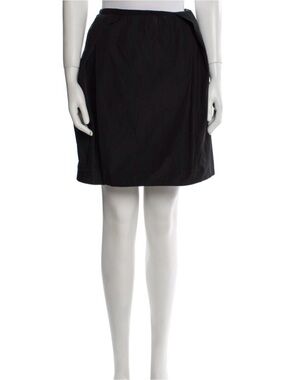 Carven Black Mini Skirt